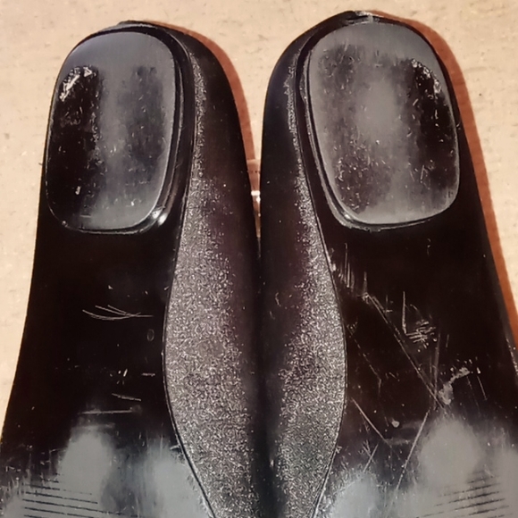 YSL Black Satin Flats - Picture 3 of 4